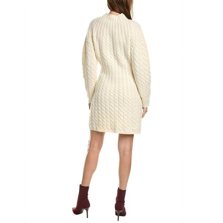 Theory womens Sculpted Wool & Cashmere-Blend Sweaterdress, M