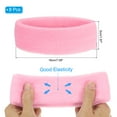 thumbnail image 2 of Uxcell Sweatband Headbands, Terry Cloth Sweat Band for Women Men Sports Basketball Tennis Athletic, Pink 8 Pcs, 2 of 6