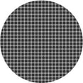 thumbnail image 1 of Ahgly Company Indoor Round Patterned Gunmetal Gray Area Rugs, 7' Round, 1 of 6