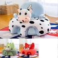 thumbnail image 3 of Baby Sofa Support Chair Soft Plush Cartoon Animal Baby Sitting Chair Learning Sitting Seat, 3 of 5