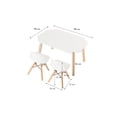 thumbnail image 4 of Mesa Octagonal amplia y sillas Berlin de madera moderna, duradera y fácil de mantener, 4 of 4