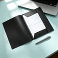 thumbnail image 5 of Folder,Presentation Binder Cover with Flap Document Organizer for Office Meetings Business,Black, 5 of 5
