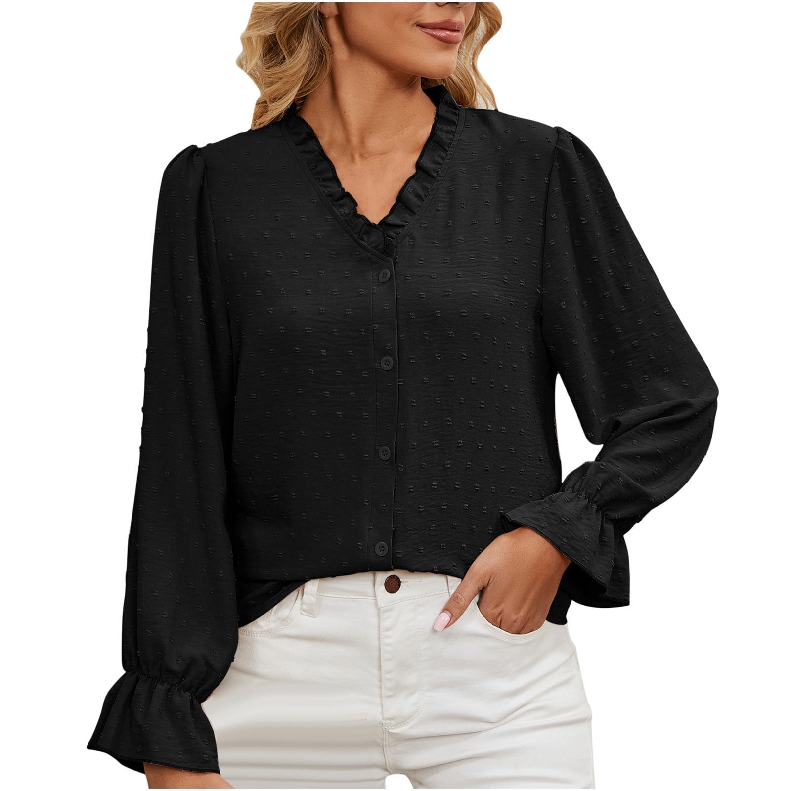 chiffon blouses for work