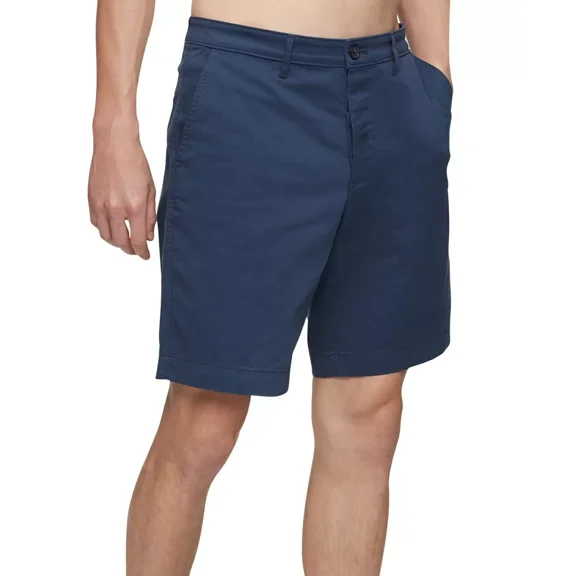 Calvin Klein Men’s Chino Shorts, Navy, 34 Reg