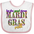 thumbnail image 3 of Inktastic Mardi Gras Let the Good Times Roll Boys or Girls Baby Bib, 3 of 4