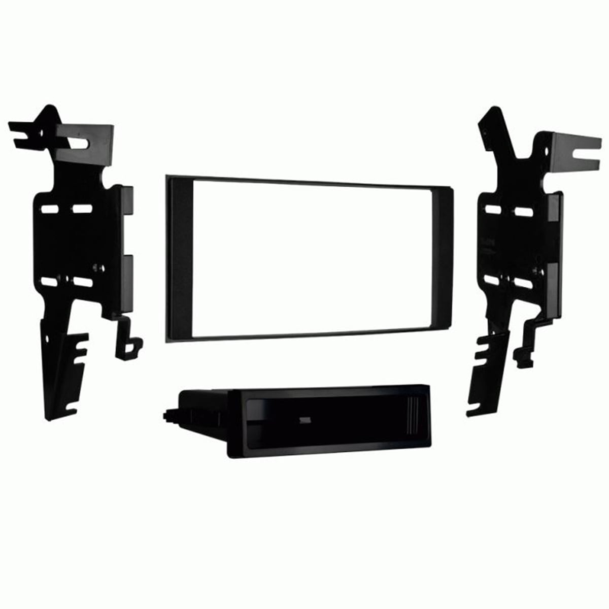 Metra 99-7619 Aftermarket Single DIN Radio Installation Kit Fits Nissan Frontier Titan Xterra - 2013 and 2021