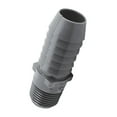 thumbnail image 2 of 1 Pc, Boshart Industries 3/4 In. Mpt In. X 1 In. D Insert Polypropylene Reducing Male Adapter 1 Pk, 2 of 2