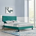 thumbnail image 3 of Roxanne Performance Velvet King Platform Bed-MOD-7046, 3 of 3