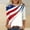 A1000_White, variant on Vetsdori Womens Plus Size 3/4 Sleeve T Shirts Summer Pullover 4th of July Independence Day,Graphic Crew Neck Fashion American Flag Tops for Junior Casual