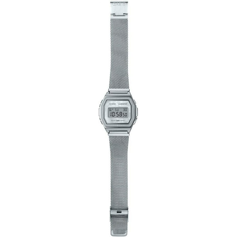 Casio A1000M-1B Collection Women's Digital Watch with Stainless