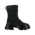 thumbnail image 3 of Steve Madden Womens Trench Leather Lace Up Combat & Lace-up Boots, 3 of 3