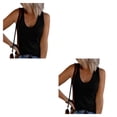 thumbnail image 4 of Top para mujer Sonducket chalecos de punto a la moda negro L, 4 of 6