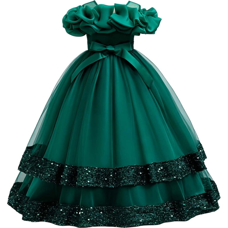 sequin flounce dress Tapered Back Flounce Dress  Simone Rocha US