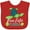 Red, variant on Inktastic Boca Raton, Florida Happy Sea Turtle Boys or Girls Baby Bib