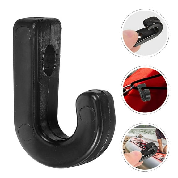Multi-Purpose Kayak and Canoe Bungee Cord Hooks for Outdoor Gear Secure Attachment and Storage