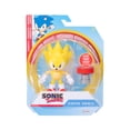 thumbnail image 3 of Figura de acción Sonic The Hedgehog Super Sonic de 10 cm con resorte rojo, 3 of 7