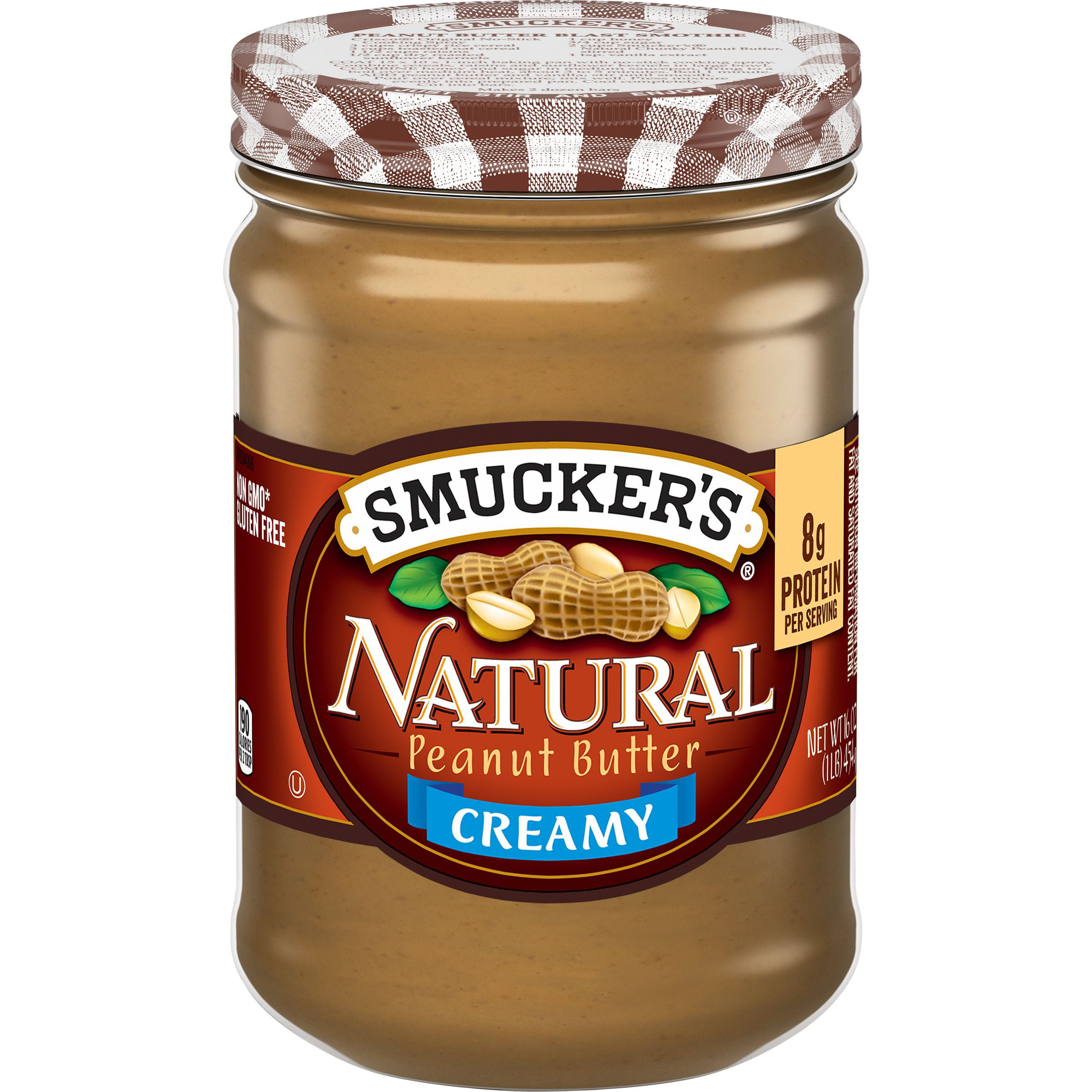 Peanut butter from Smucker’s is a great ingredient to use for a healthy at-home lunch that is high in protein and quick to make