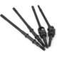 thumbnail image 3 of Hard Steel Front Axle CVD Drive Shaft for 1/10 RC Crawler Car Axial SCX10 II, 3 of 5