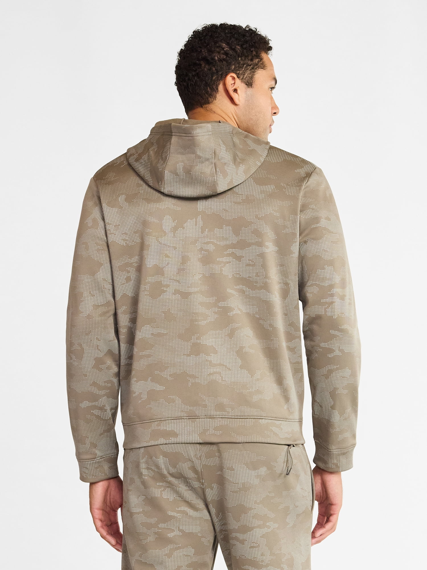 Athletic Works Men's and Big Men's Reflective Hoodie, Sizes S-3XL