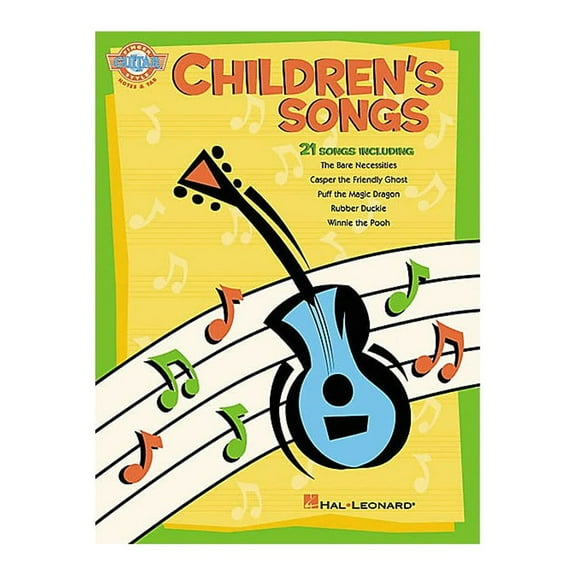 Hal Leonard Children's Songs Fingerstyle Guitar Book