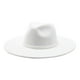 thumbnail image 4 of Sombrero de ala ancha, sombrero de copa, vestido de playa, cosplay, gorra de compromiso, mujeres, pesca, novia Blanco, 4 of 9