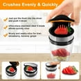 thumbnail image 4 of XKHHLH Fruit Slicer, Strawberry Slicer, Detachable Fruit Cutter Slicer with Plate Banana Slicer, Grape Cutter Egg Slicers Strawberry Slicer Kitchen Gadget, 4 of 9