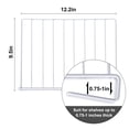 thumbnail image 4 of Oumilen Cabinet Organizer, White, Set of 8, 4 of 9