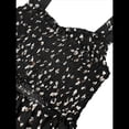 thumbnail image 1 of Vestido de Verano Informal con Escote en V, Color Negro, Talla XL, 1 of 10