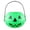 Green, variant on Mskk Halloween Jack-O-Lantern Treat Bucket, Plastic Pumpkin Candy Pail Bowl With Handle, Multi-Color Trick Or Treat Container For Kids Cosplay Costume Party Halloween Decoration