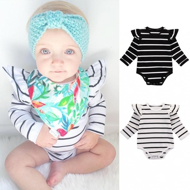 Newborn Baby Boy Girl Clothes Bodysuit Romper Jumpsuit Playsuit Outfits