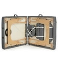 thumbnail image 3 of Saloniture Professional Portable Folding Massage Table with Carrying Case - Light Gray, 3 of 7