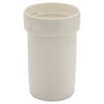 thumbnail image 5 of Juego de cepillos de baño de latón antiguo con taza de cerámica, 5 of 5