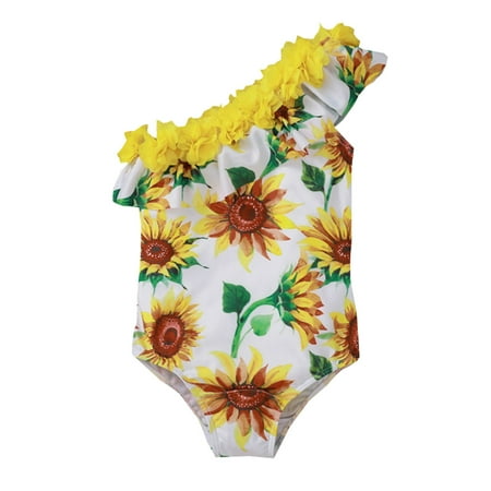 

Girls Swimsuit Deals AIEOTT Bathing Suits For Girls Toddler Kid Baby Girls Ruffle Print Bikini One-Piece Swimwear Swimsuit Beachwear Kids Girls Swimwear Bathing Suits Bikini Summer Savings Clearance!