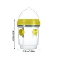 thumbnail image 3 of STAOEDU Garden Pest Trap & Fly Catcher Bottle- Outdoor Reusable Hanging Fly Trap Outdoor Bee Trap, 3 of 5