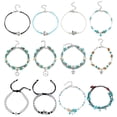thumbnail image 1 of Dalazy Bracelet Inaltérable Durable Confortable Chaînes Cheville Chic Exquis pour Décoration de Robe Pieds Type 2, 1 of 5