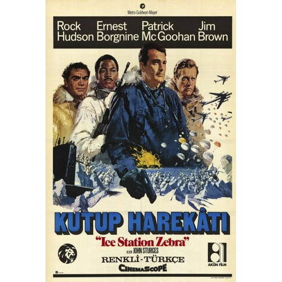 Ice Station Zebra Movie Poster (11 x 17)