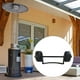 thumbnail image 2 of Kit De Ruedas De Calentador De Patio Universal, Ruedas De Calentador De Patio De Gas, Ruedas De Repuesto, Juego De Ruedas Móviles, Piezas De Calentadores De Patio Eigraketly HA038460-00, 2 of 6