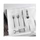 thumbnail image 3 of Bandeja Grande Organizador Cubiertos  Xtellar Cajon Cocina Utensilios Transparente, 3 of 4