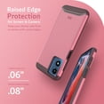 thumbnail image 4 of TUDIA Merge Motorola Moto G Play 4G 2024 Case Dual Layer Heavy Duty Cover - Smokey Pink, 4 of 7