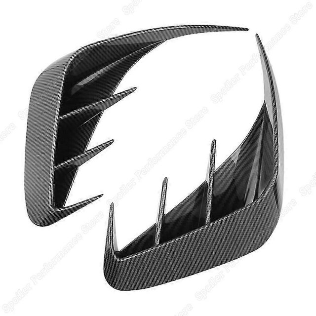 Gloss Rear Bumper Canards Vent M-PACK Side Splitter for BMW 3 Series G20 320e 330e 318i 320i 325i 330i 340i 2019-2022