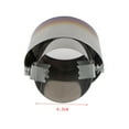 thumbnail image 5 of Telyswee 2.5'' 63mm Exhaust Tip Stainless Steel Muffler Tip Tail Throat Tailpipe Exhaust Pipe Modification Supplies, 5 of 7
