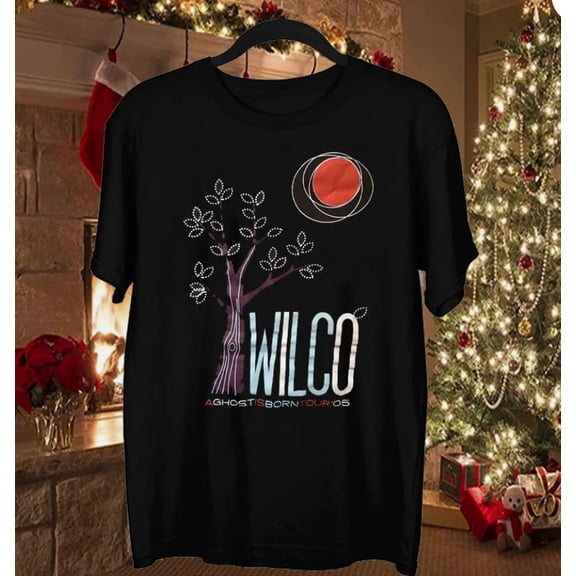 Wilco Cotton Unisex Black T Shirt All Size