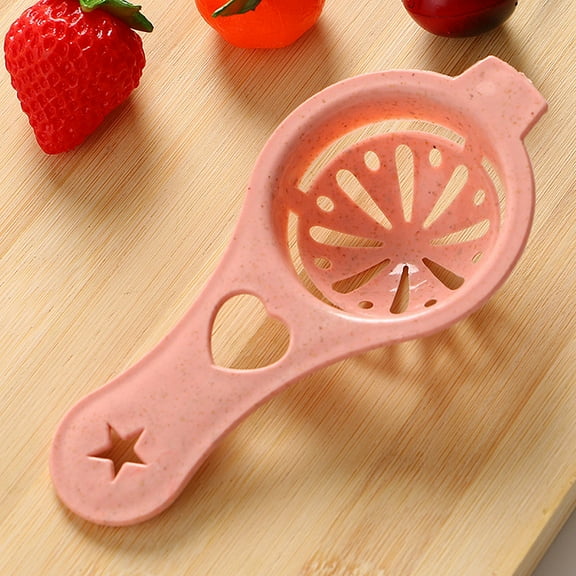 EGYMEN Egg Separator, Egg White Separator, Kitchen Gadget, Plastic Egg Filter, Egg Yolk Separator, Portable Egg White Separator for Kitchen Use