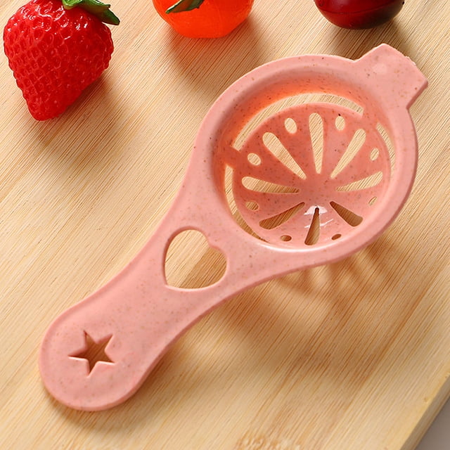 TIMIFIS Egg Separators Eggs Separator Sifting Kitchen Gadget Plastic Filter Sieve Divider Kitchen Gadgets