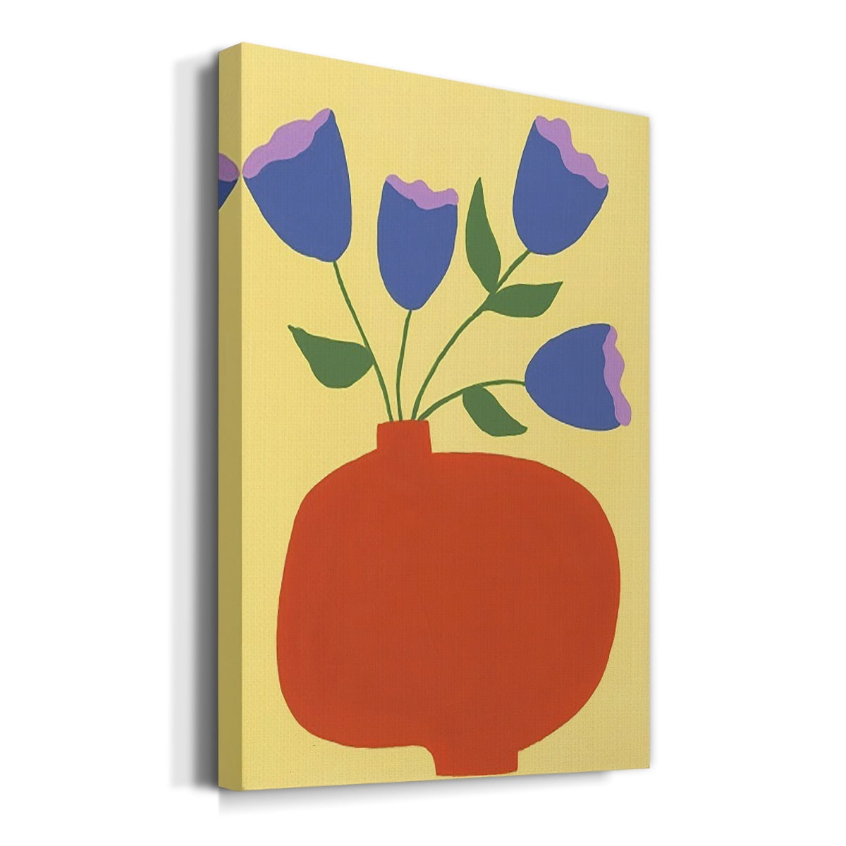 Modern Blooms III Premium Gallery Wrapped Canvas - Ready to Hang
