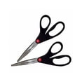 thumbnail image 2 of Office Depot® Brand Scissors, 8", Straight, Black, Pack Of 2, 2 of 2