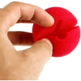 thumbnail image 2 of Nez Éponge Rouge Clown Rouge Nez Cosplay pour Costume Amusant, 2 of 5