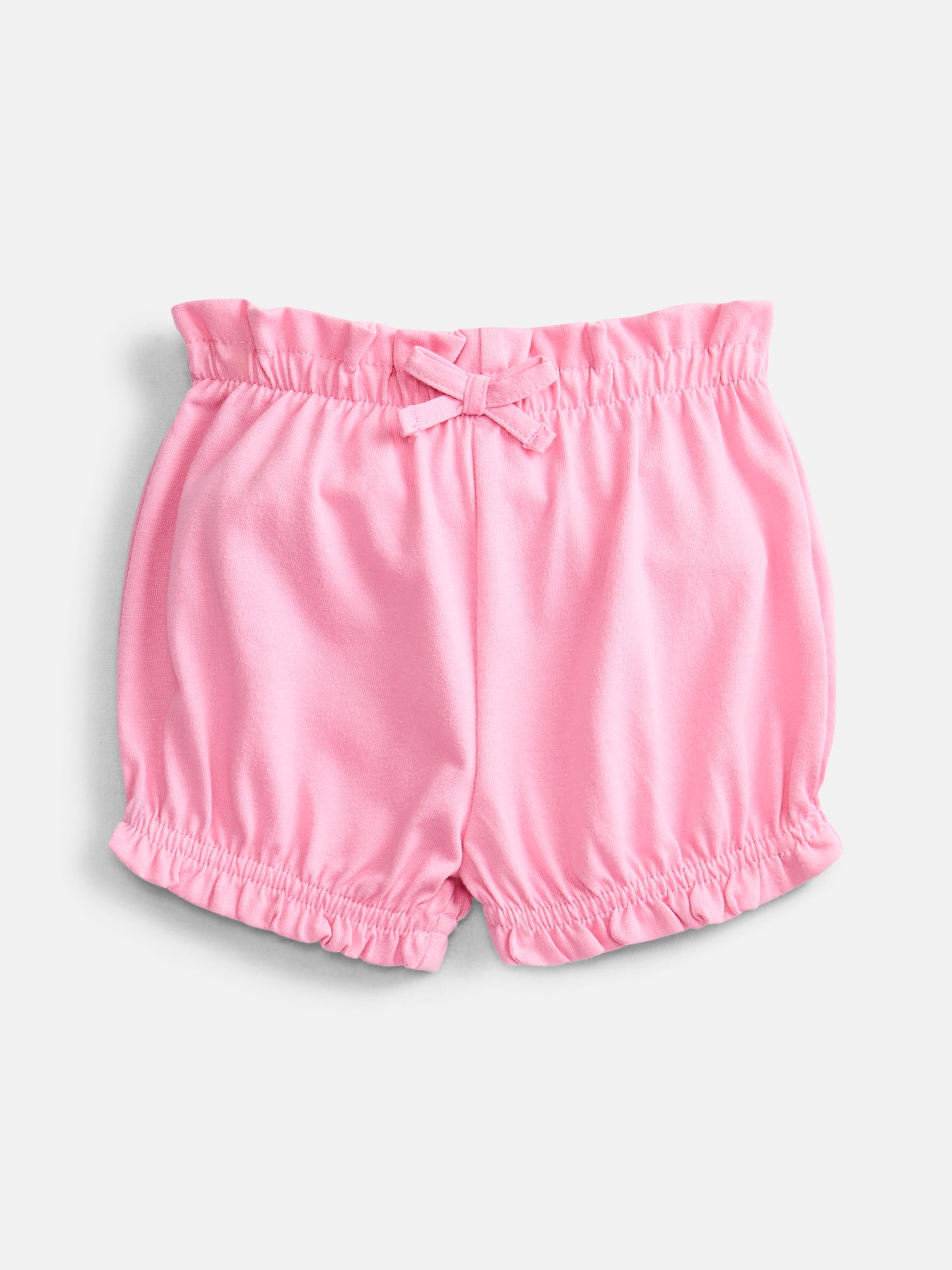 Wonder Nation Baby Girls' Bubble Shorts, 3-Pack, Sizes 0M-24M