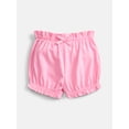 thumbnail image 2 of Wonder Nation Baby Girls' Bubble Shorts, 3-Pack, Sizes 0M-24M, 2 of 3