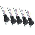 5 Pcs Automotive Relay 12V 5pin 40A Car Relay with Terminal Auto Relay ...